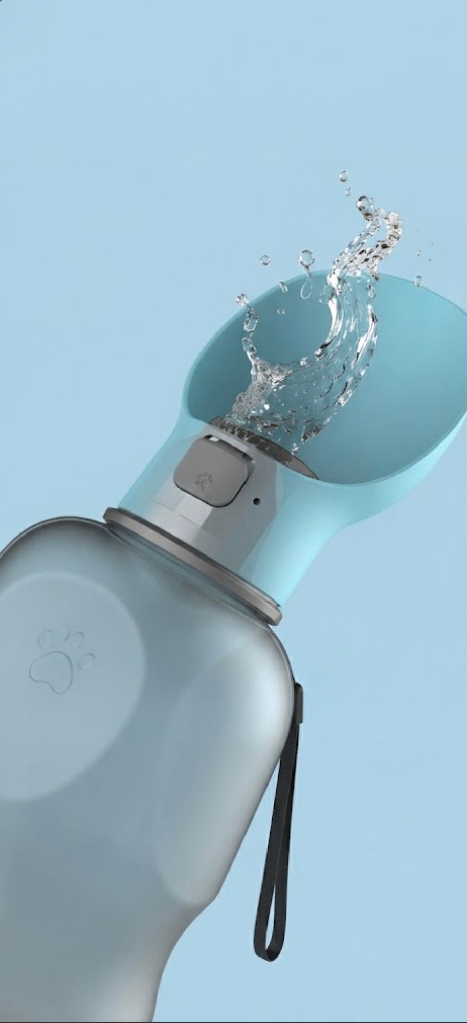800ml Portable Dog Water Bottle - Leakproof Travel Bottle