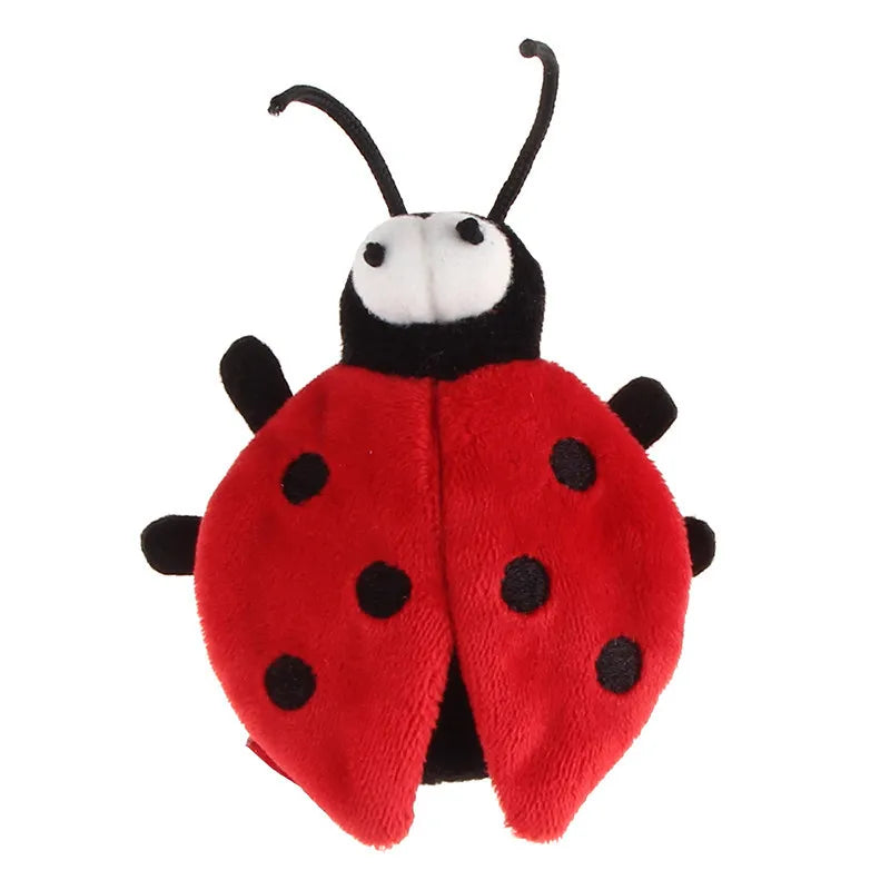 Interactive Cat Sound Toy – Animal Plush with Feathers
